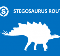 Stegosaurus Route Logo
