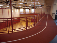 The track in the Fruita Community Center.