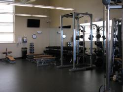 Workout equipment in the Fruita Community Center