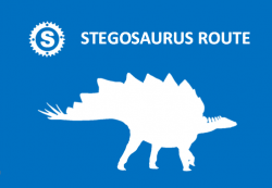 Stegosaurus Route Logo