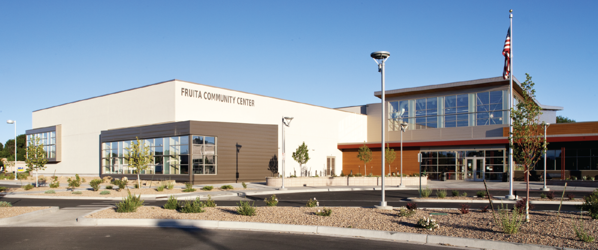 The front of the Fruita Community Center